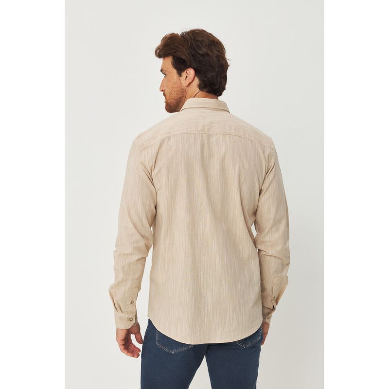 Camisa-Manga-Longa-Texturizada-Masculino-Acostamento