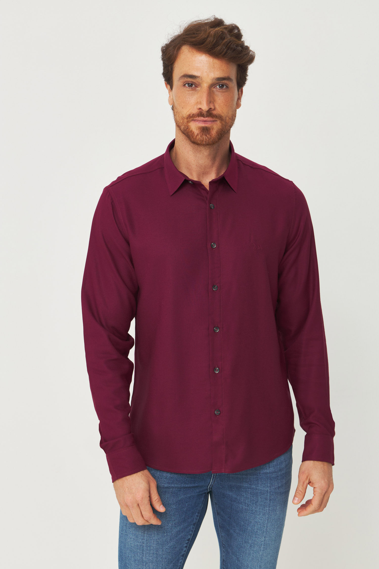 Camisa Casual Premium Masculina Acostamento