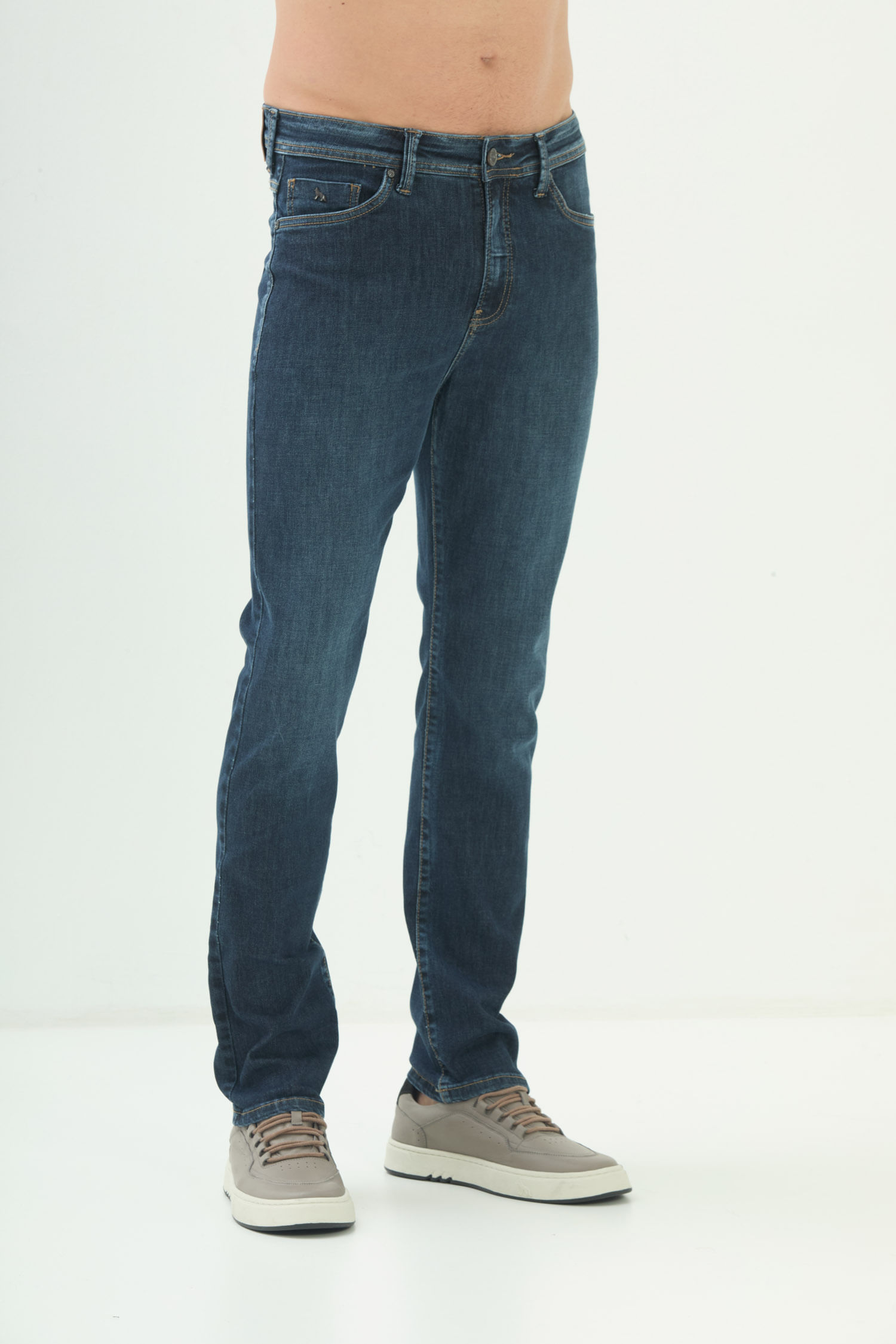 Calça Jeans Rock Versátil Masculina Acostamento