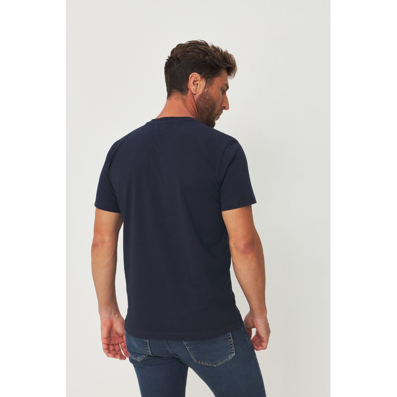 Camiseta-Casual-Gola-V-Masculina-Acostamento