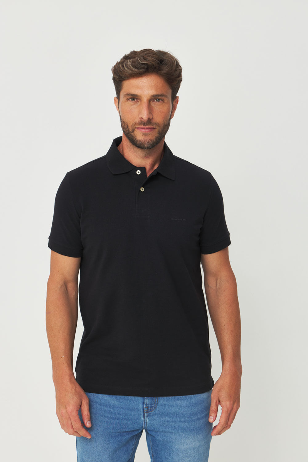 Polo Básica Essencial Masculino Acostamento
