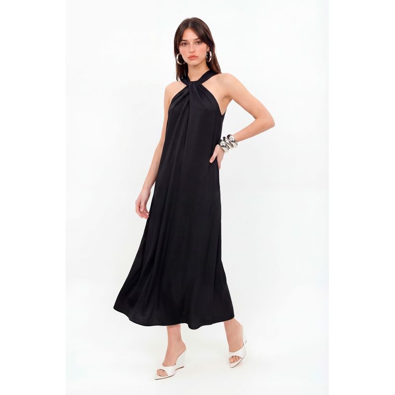 Vestido-Midi-com-Torcao-Feminino-Inblanche