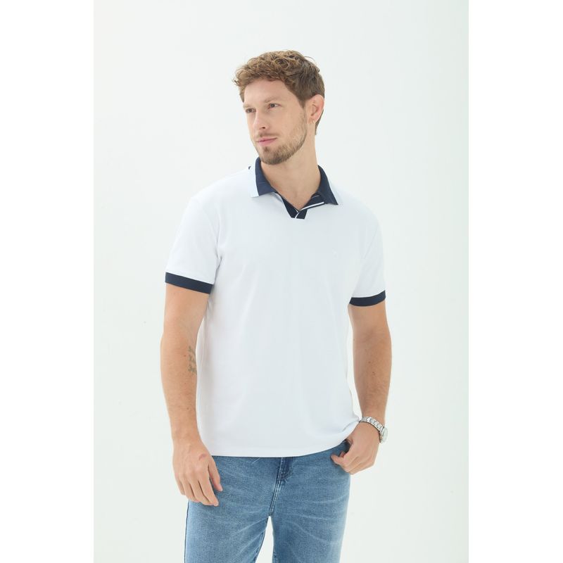 Polo-Com-Gola-Contrastante-Masculina-Acostamento