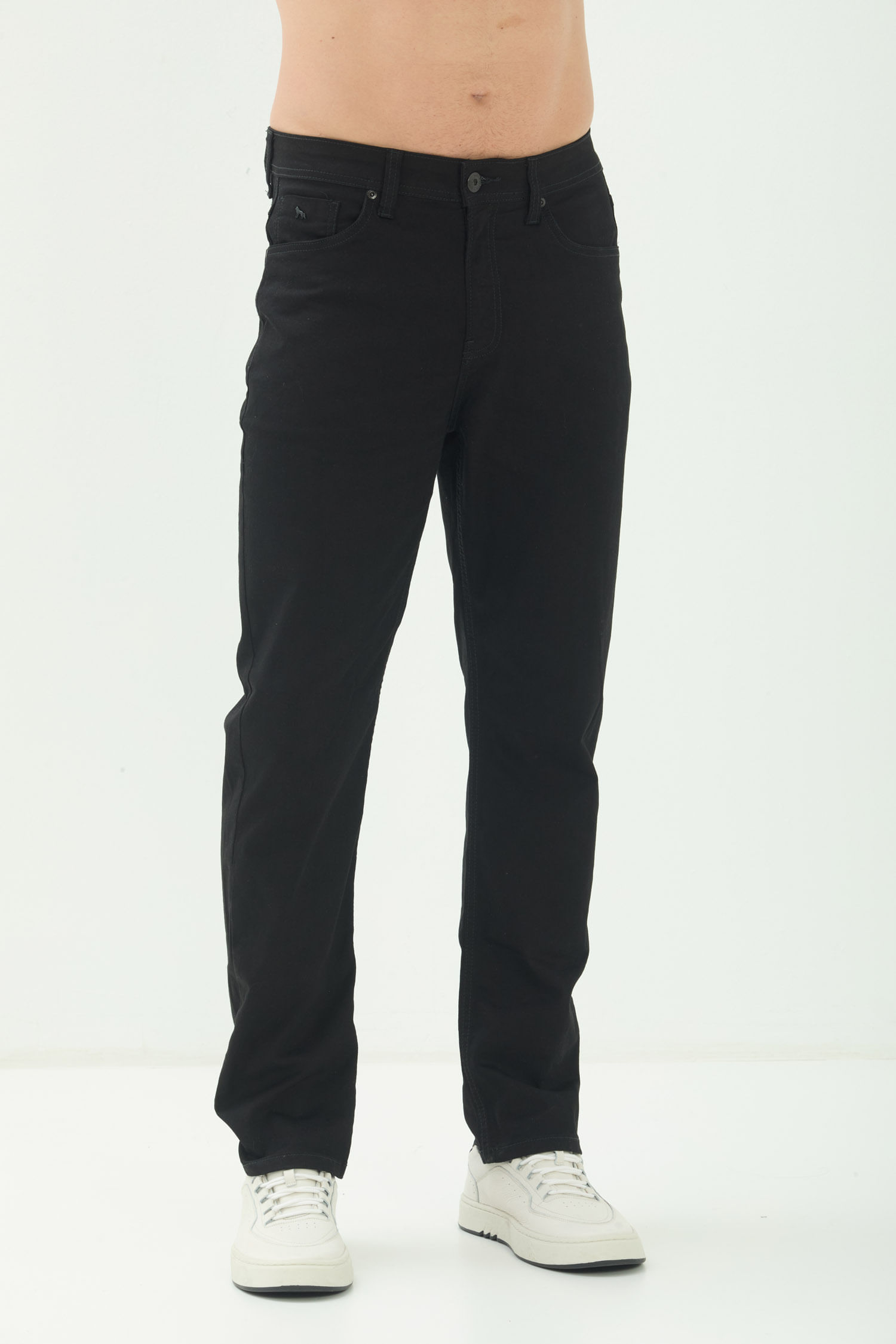 Calça Sarja Regular Masculina Acostamento
