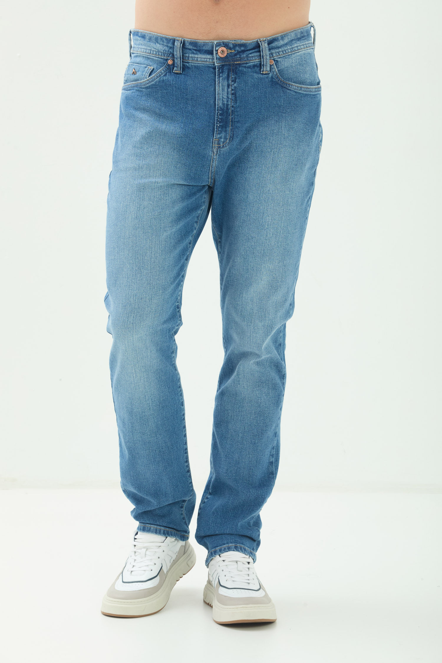 Calça Jeans Rock Masculina Acostamento