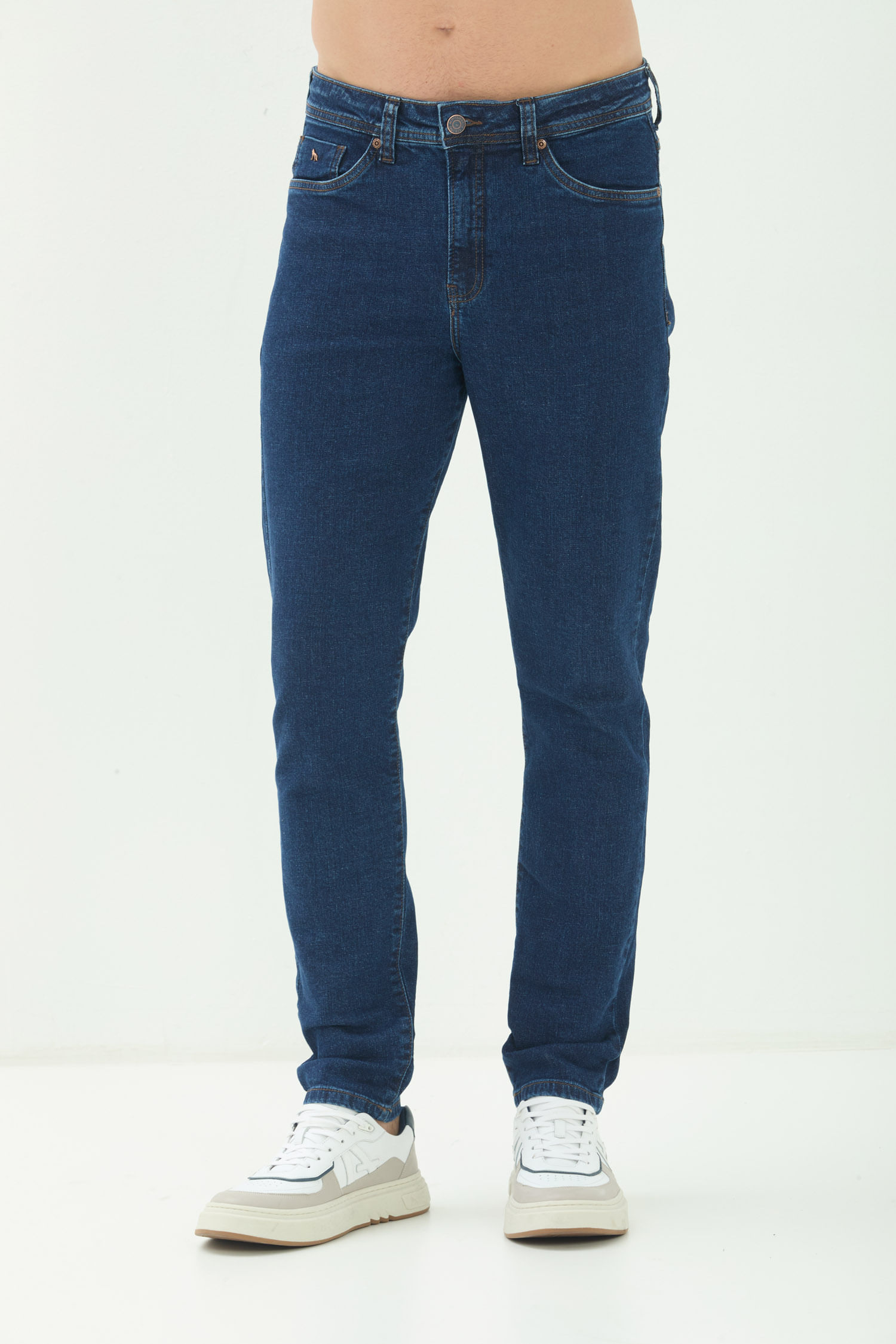 Calça Jeans Skinny Fit Masculina Acostamento