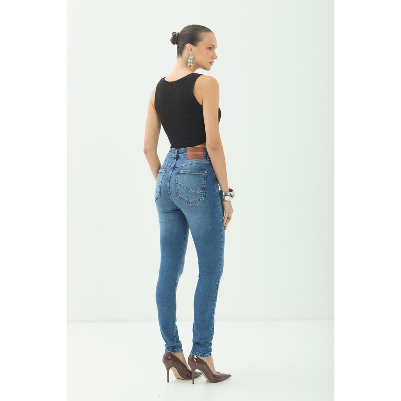 Calca-Jeans-Skinny-Cintura-Alta-ACT-Feminina