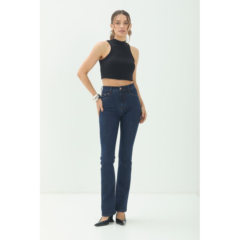 Calca-Jeans-Boot-Cut-Classica-ACT-Feminina