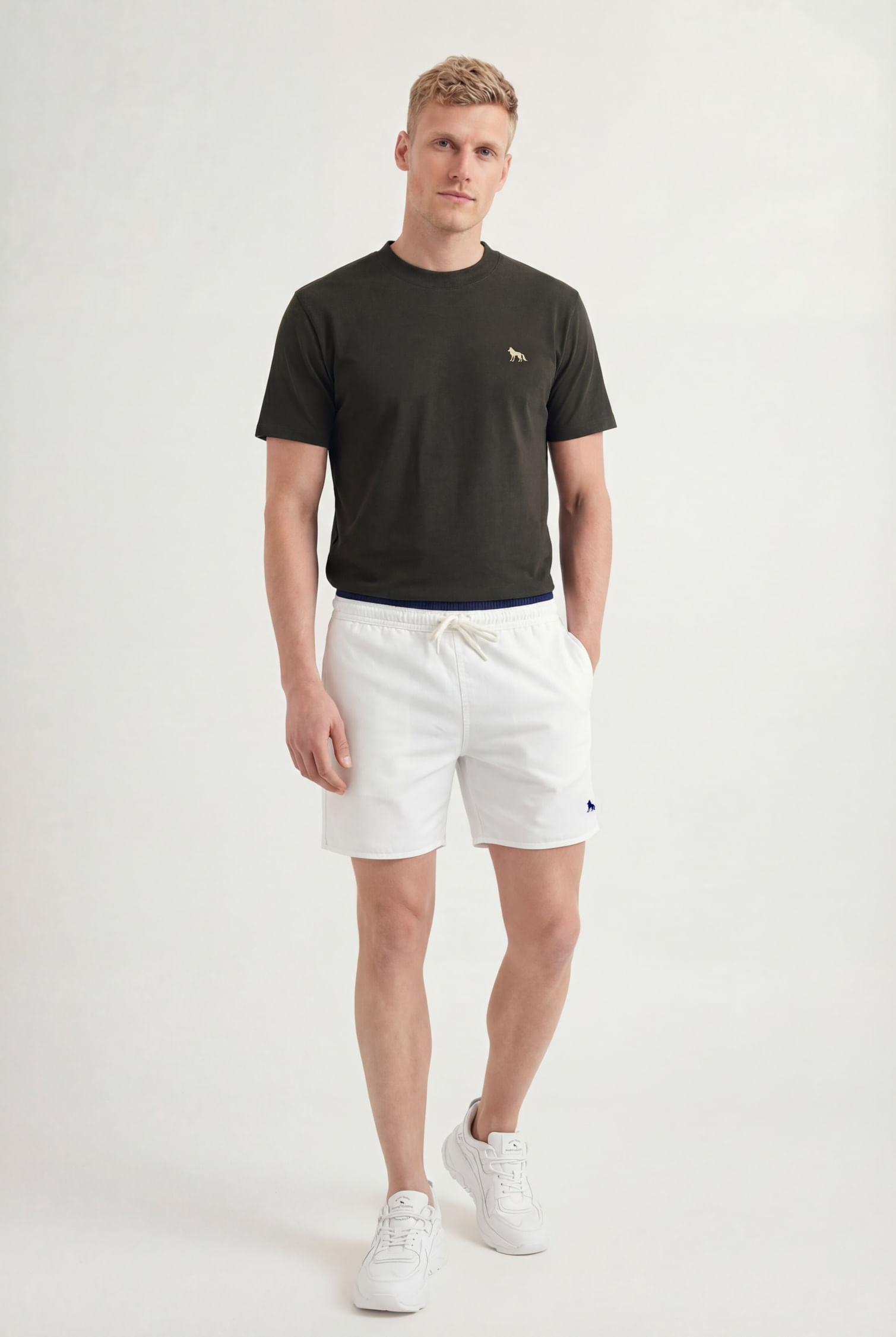 Short Copa Com Bolsos Masculino Acostamento