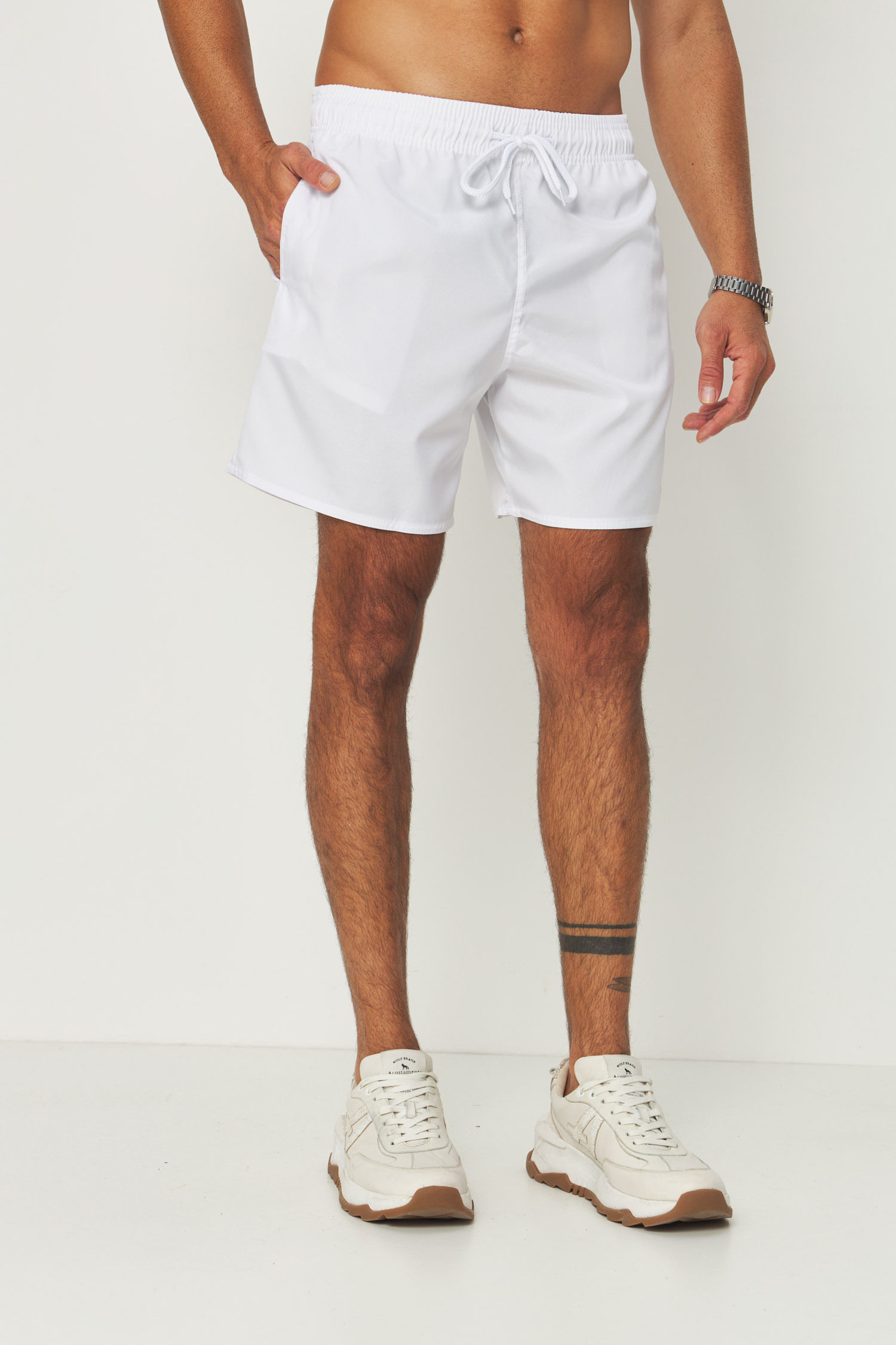 Short Básico Elastano Masculina Acostamento
