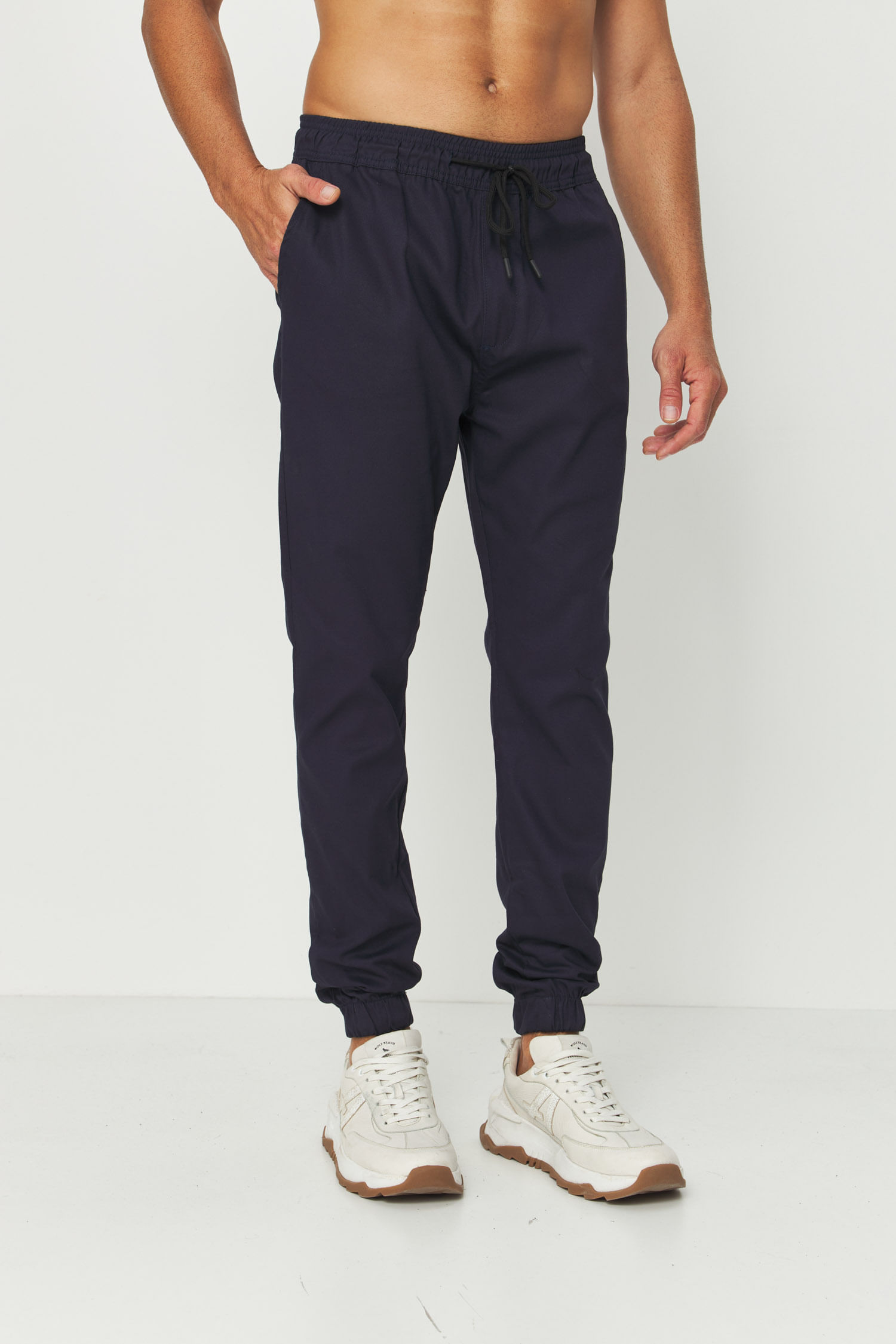 Calça Casual Jogger Masculina Acostamento