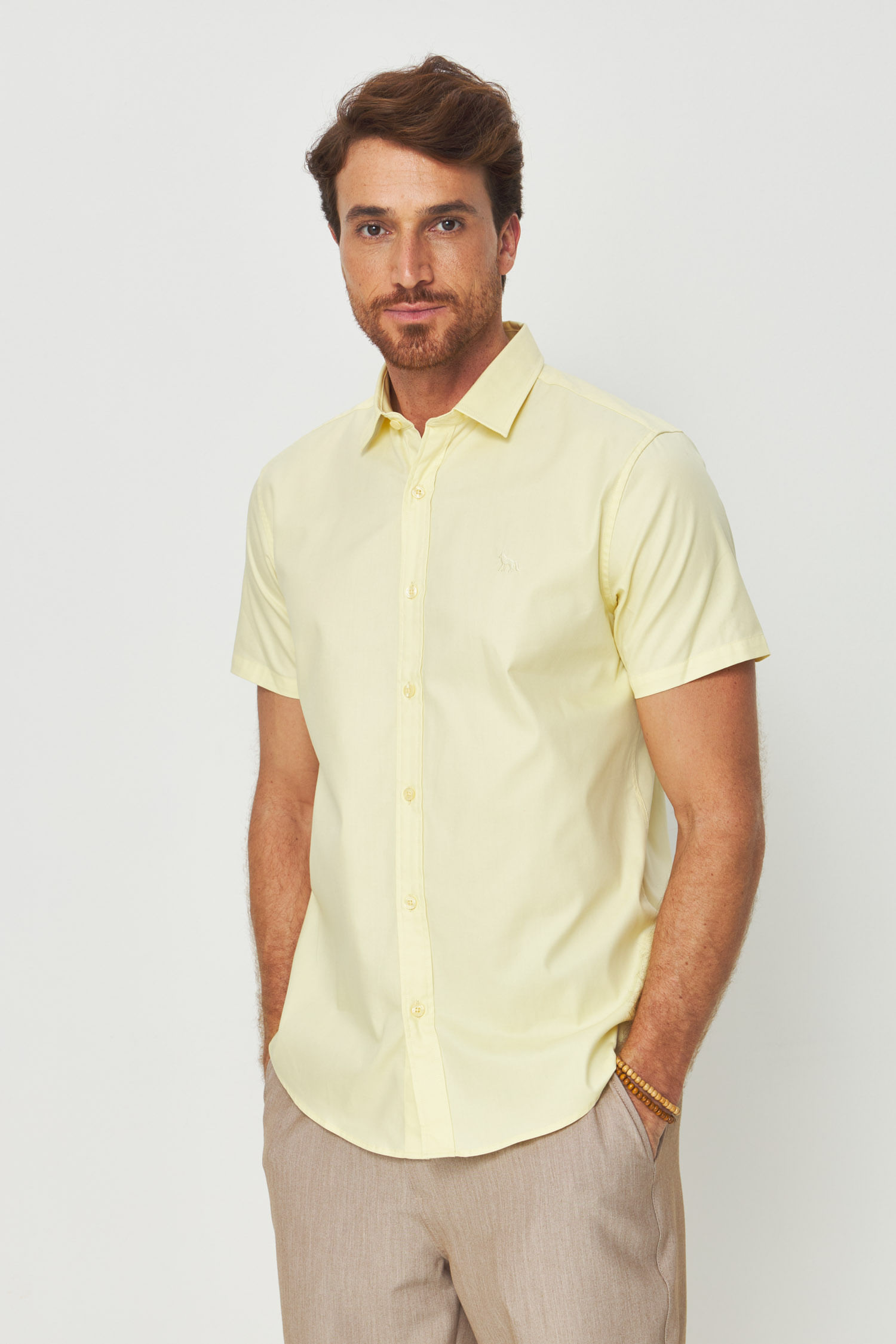 Camisa Cotton Masculina Acostamento