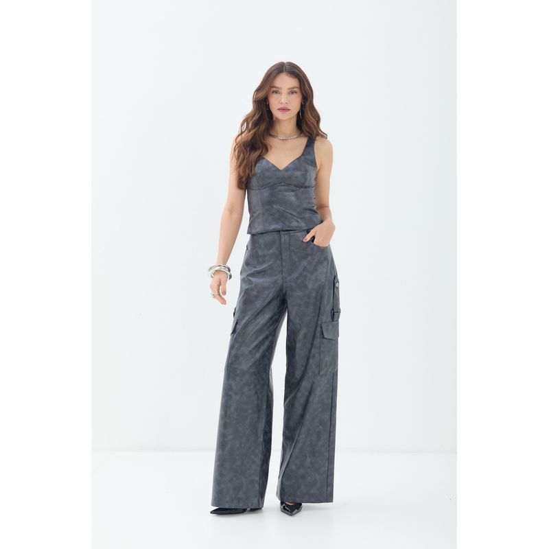 Calca-PU-Cargo-Wide-Leg-ACT-Feminina