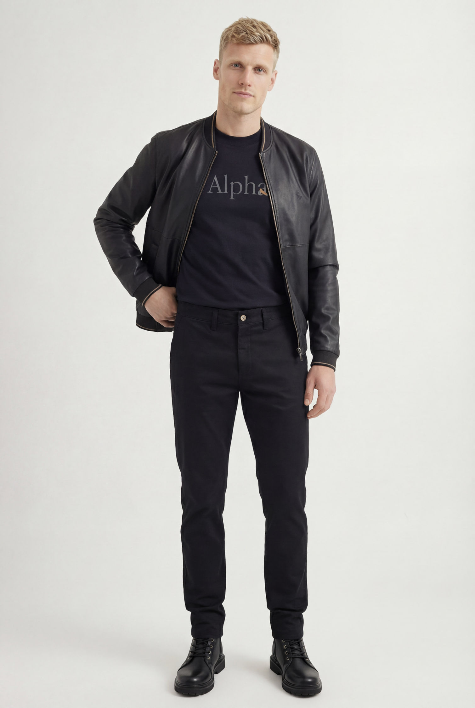 Calça Chino Tech Rock Forever Masculino Acostamento