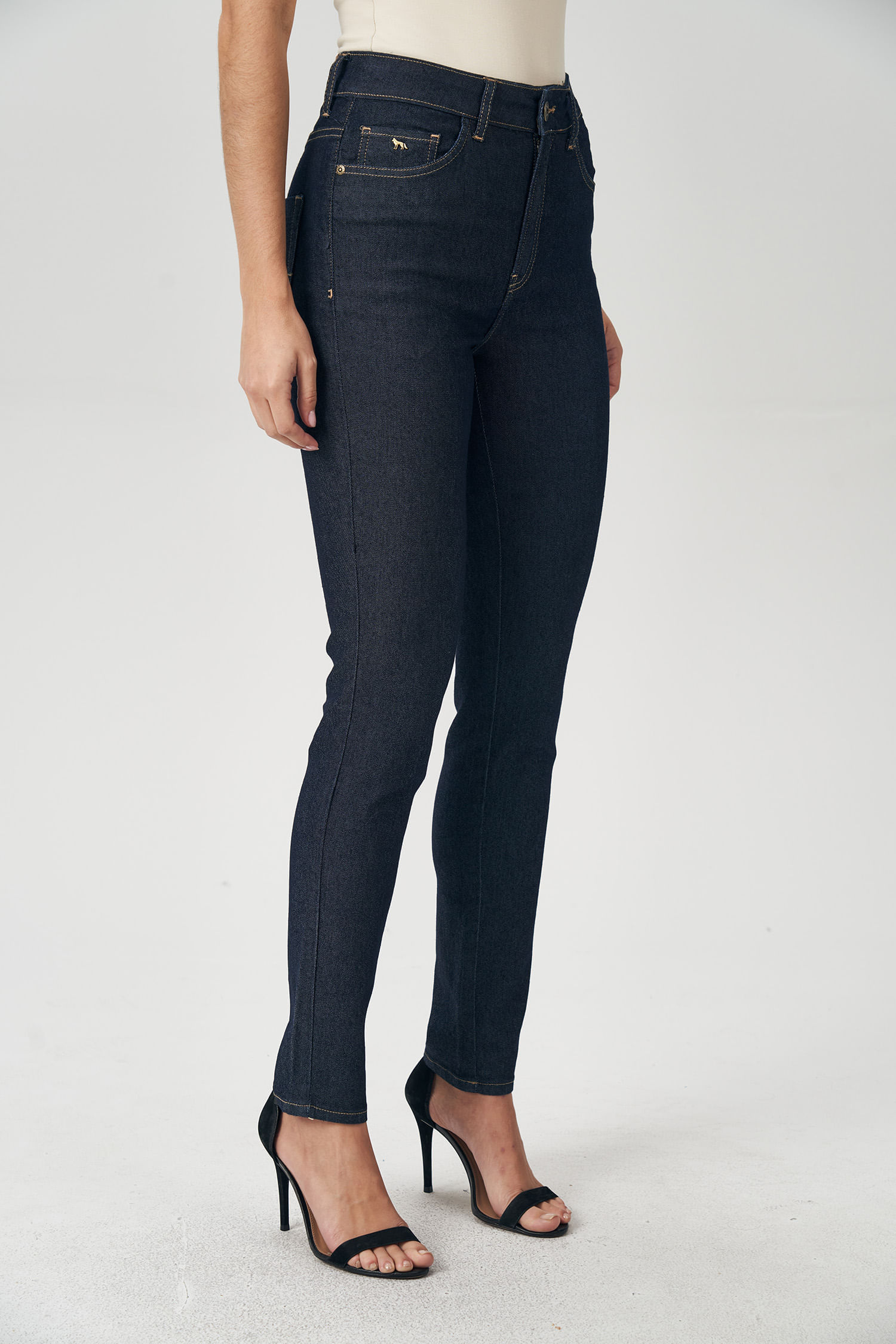 Calça Jeans Skinny Dark Feminina Acostamento