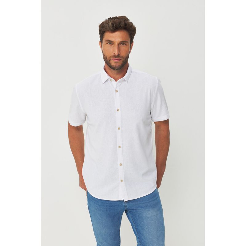 Camisa-Casual-Manga-Curta-Masculino-Acostamento