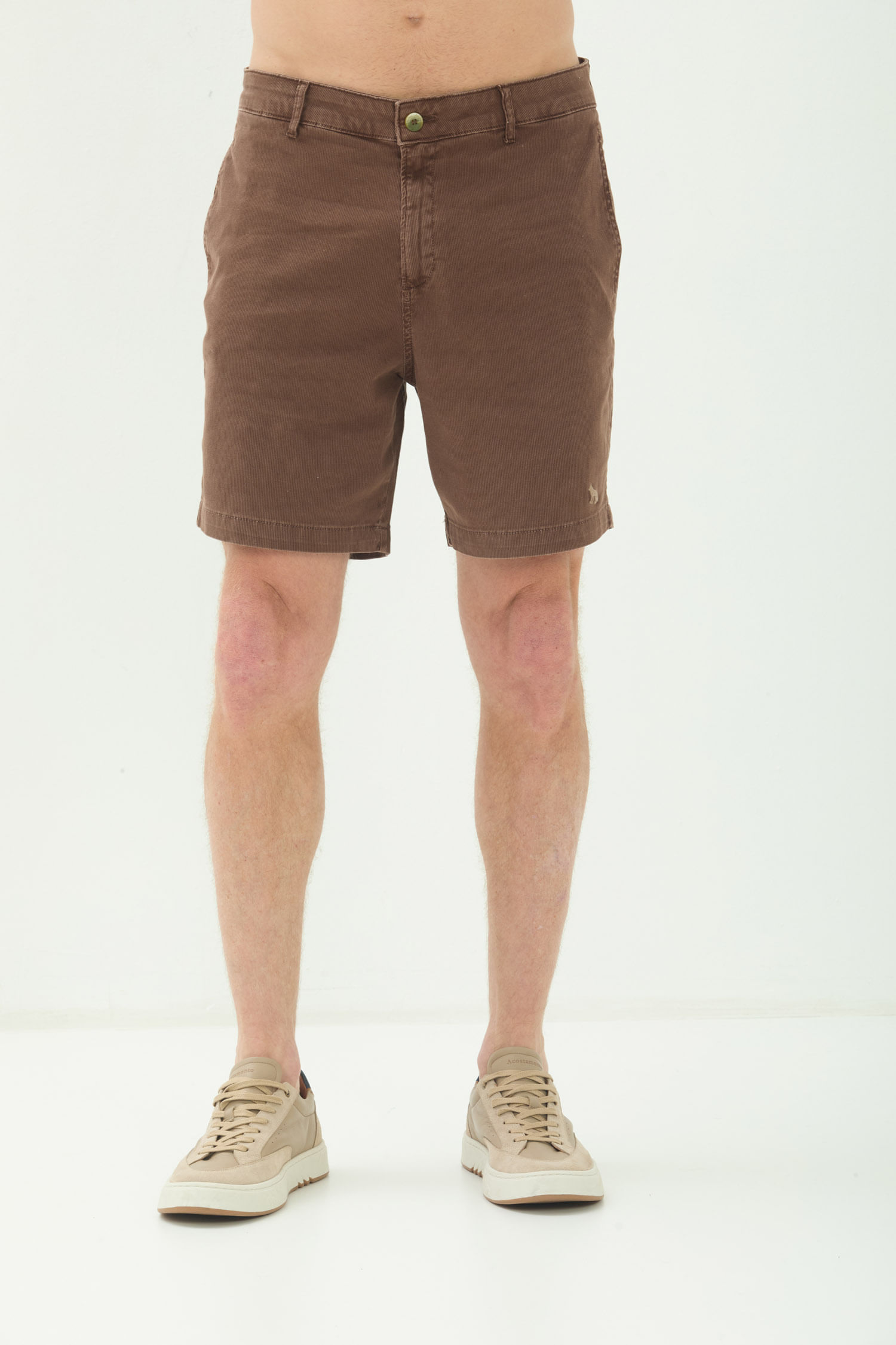 Bermuda Texturizada Masculina Acostamento