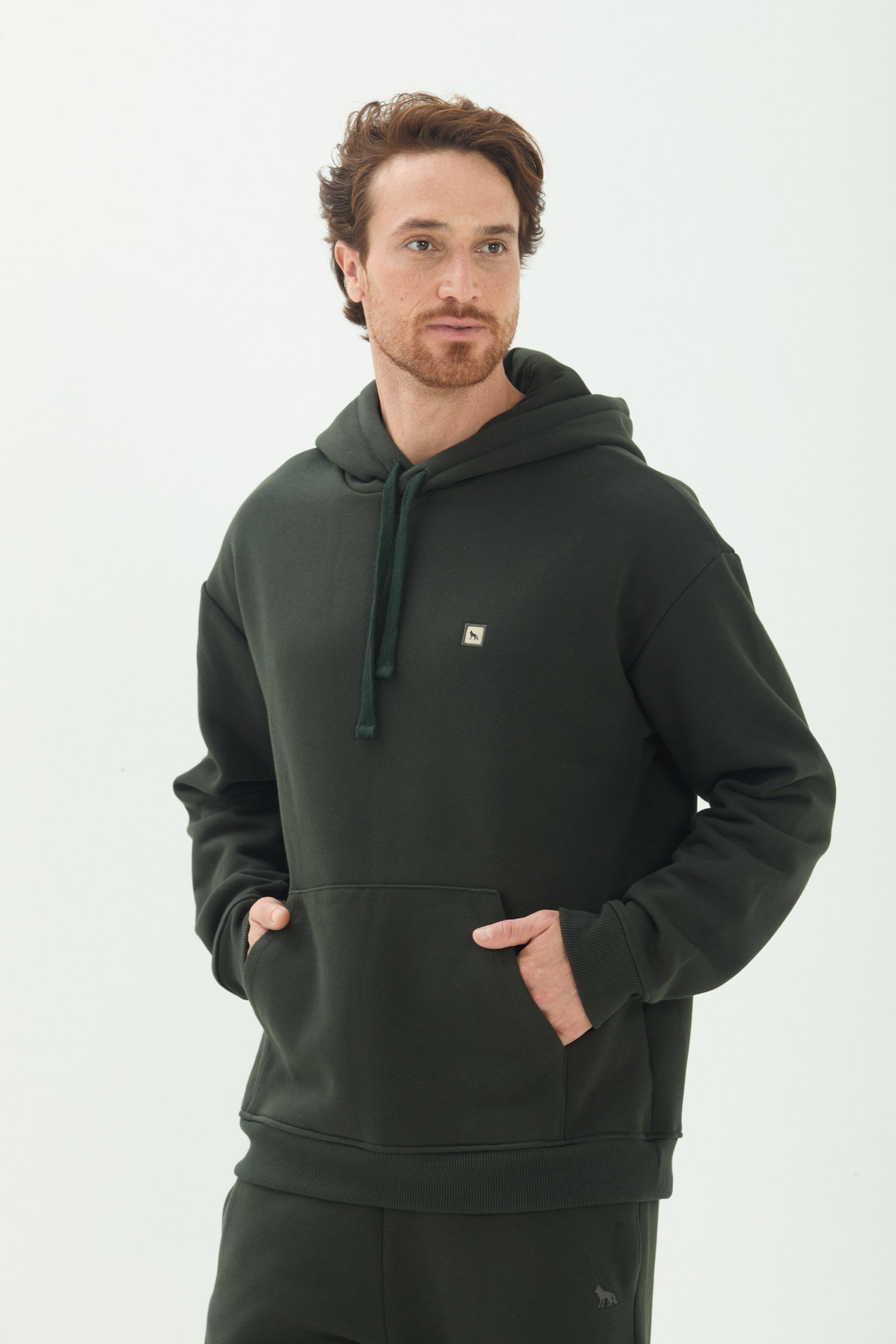 Blusão Moletom Canguru Masculino Acostamento