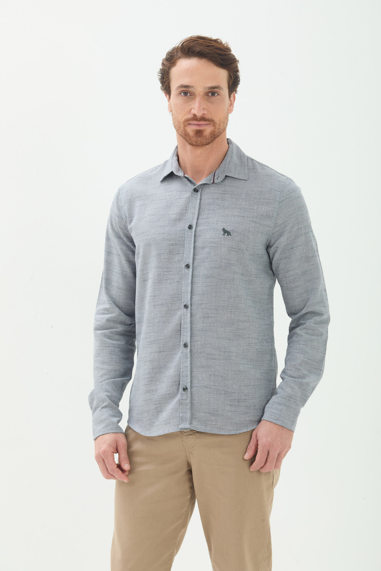 Camisa Premium Casual Masculina Acostamento