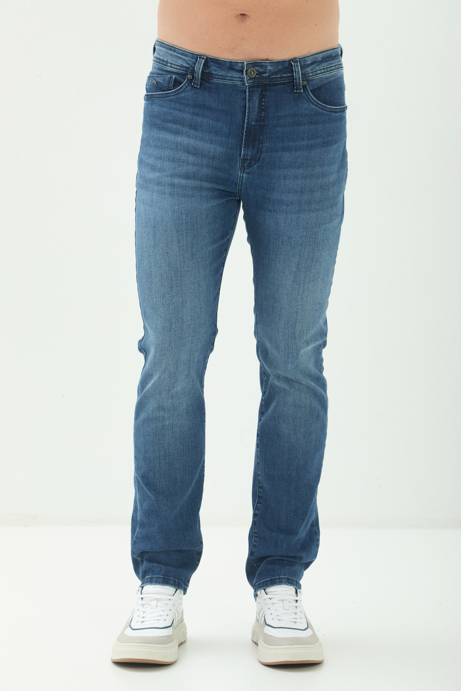 Calça Jeans Rock Conforto Masculina Acostamento