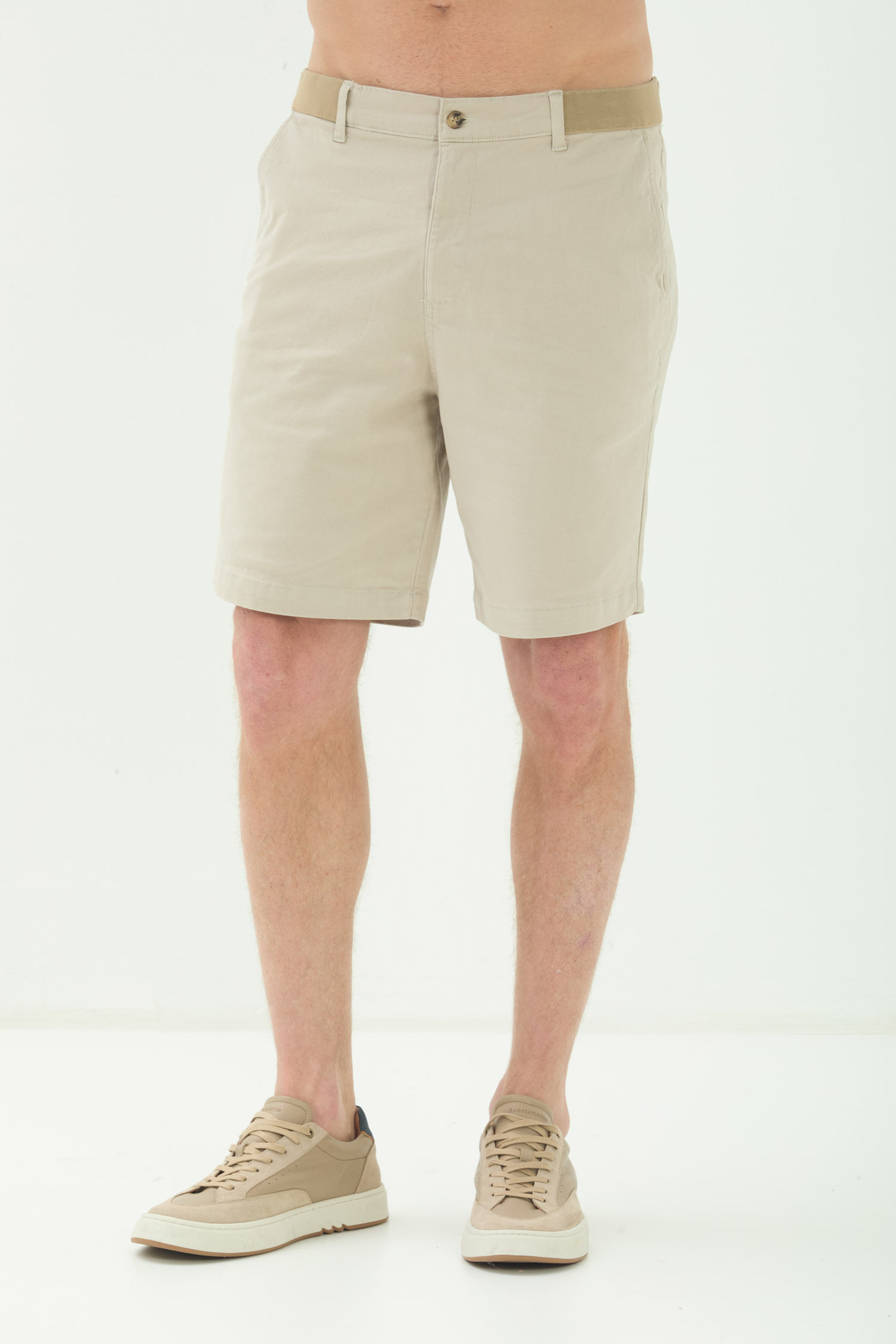 Bermuda Sarja Masculina Acostamento