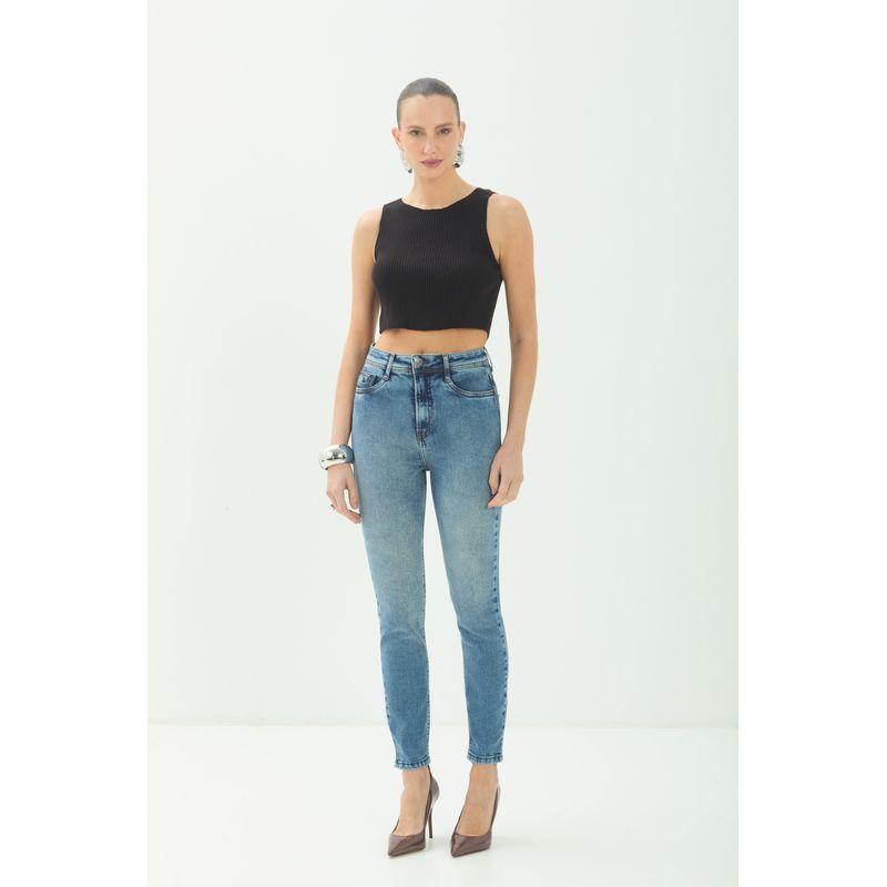 Calca-Jeans-Skinny-Cintura-Alta-ACT-Feminina