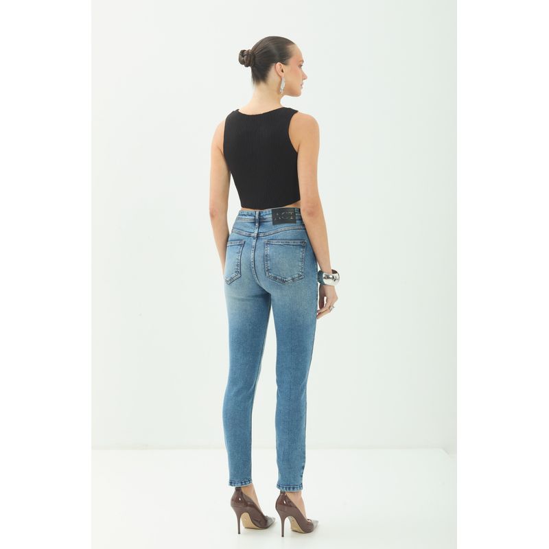 Calca-Jeans-Skinny-Cintura-Alta-ACT-Feminina