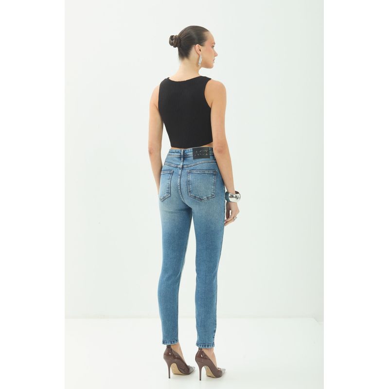 Calca-Jeans-Skinny-Cintura-Alta-ACT-Feminina