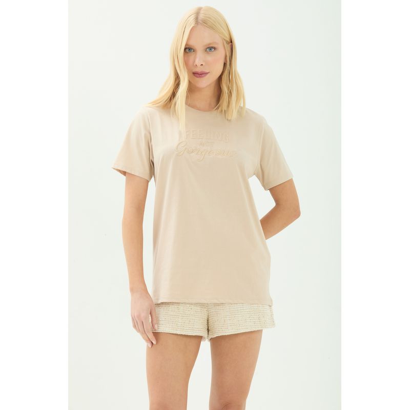 T-Shirt-Casual-Feminina-ACT-Feminino
