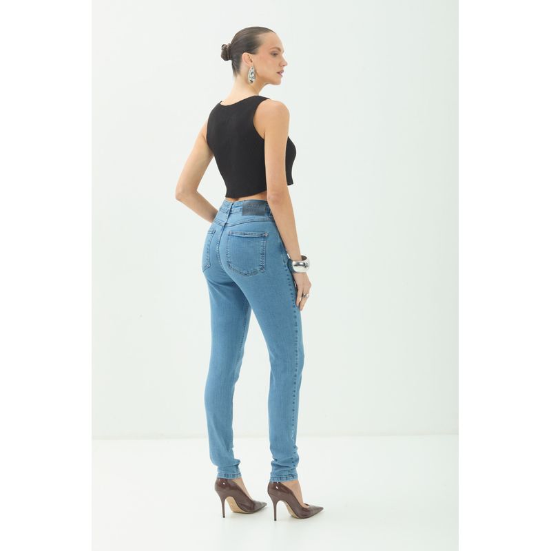 Calca-Jeans-Skinny-Cintura-Alta-ACT-Feminina
