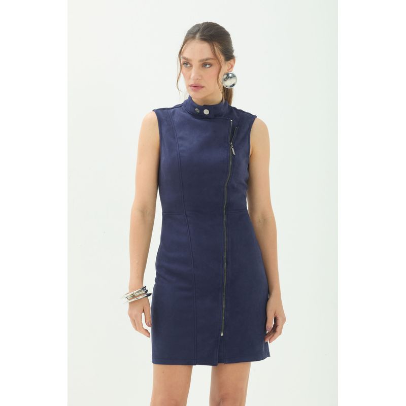 Vestido-Curto-Com-Ziper-ACT-Feminino