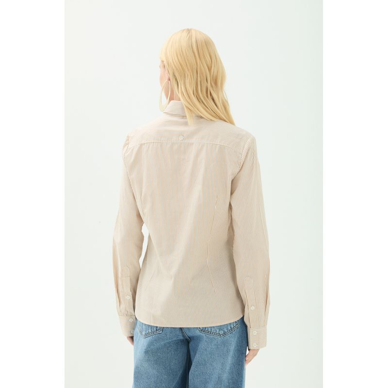 Camisa-Social-Listrada-Elegante-ACT-Feminina