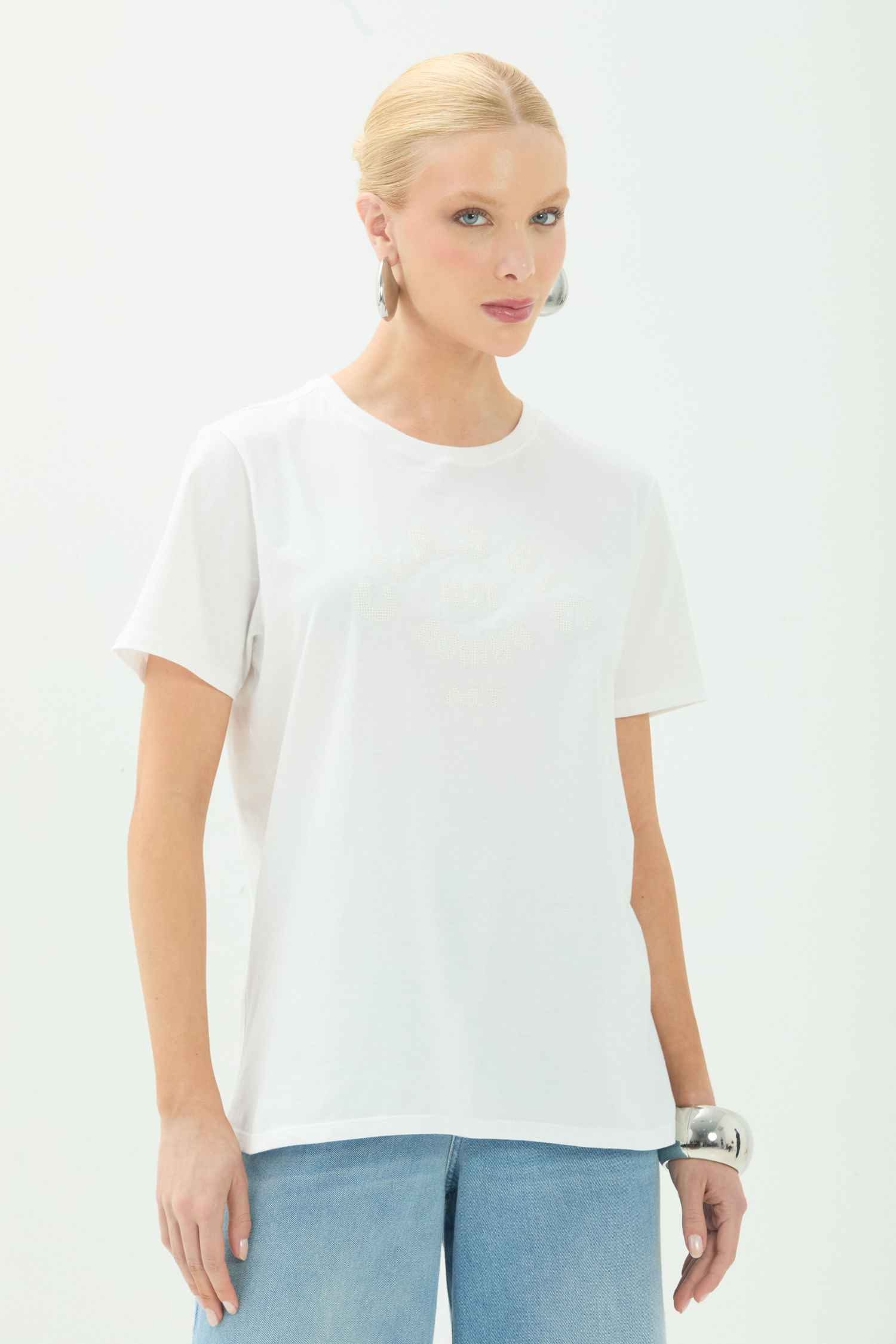 T-shirt Básica Moderna ACT Feminina