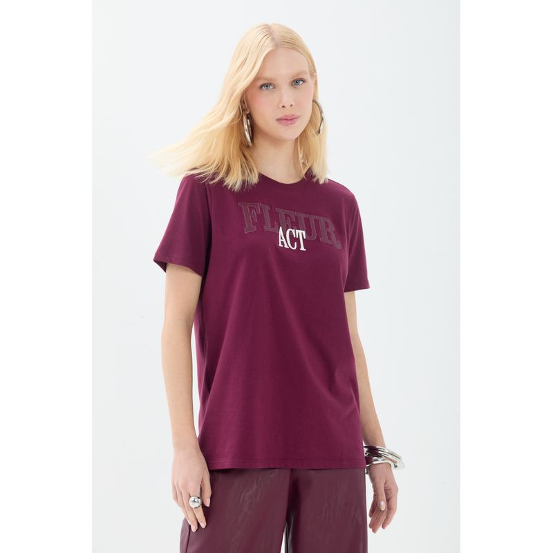 T-shirt-Estampada-Casual-ACT-Feminina
