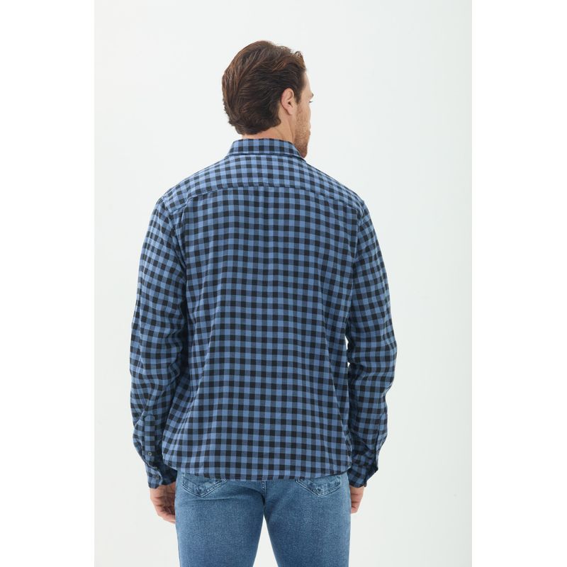 Camisa-Xadrez-Casual-Masculina-Acostamento