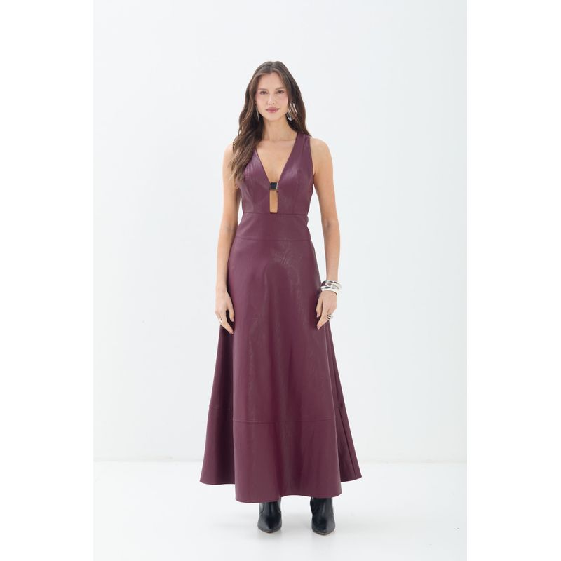 Vestido-Longo-Em-PU-ACT-Feminino