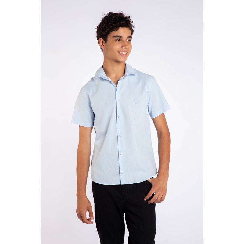 Camisa-Casual-Young-Menino-Acostamento-