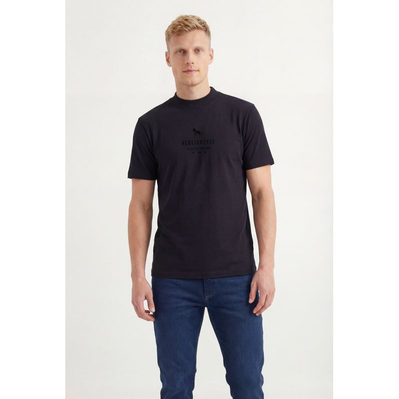 Camiseta-Casual-Lobo-Masculina-Acostamento