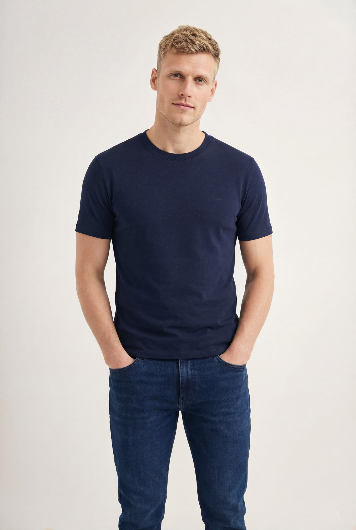 Camiseta Tech Básica Essential Masculina Acostamento