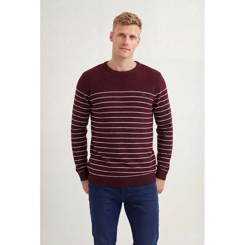 Sueter-Tricot-Listrado-Masculino-Acostamento