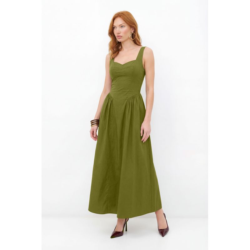 Vestido-Longo-Acinturado-ACT-Feminino