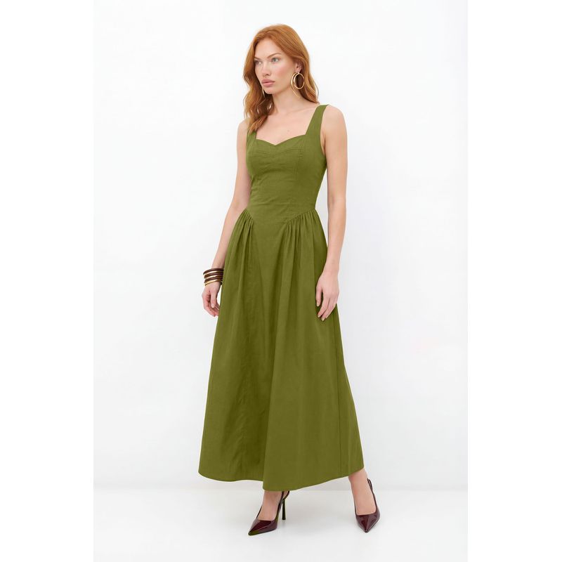 Vestido-Longo-Acinturado-ACT-Feminino