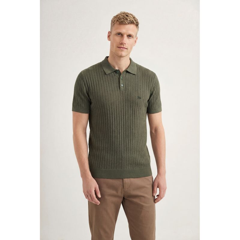 Polo-Tricot-Texturizado-Masculina-Acostamento