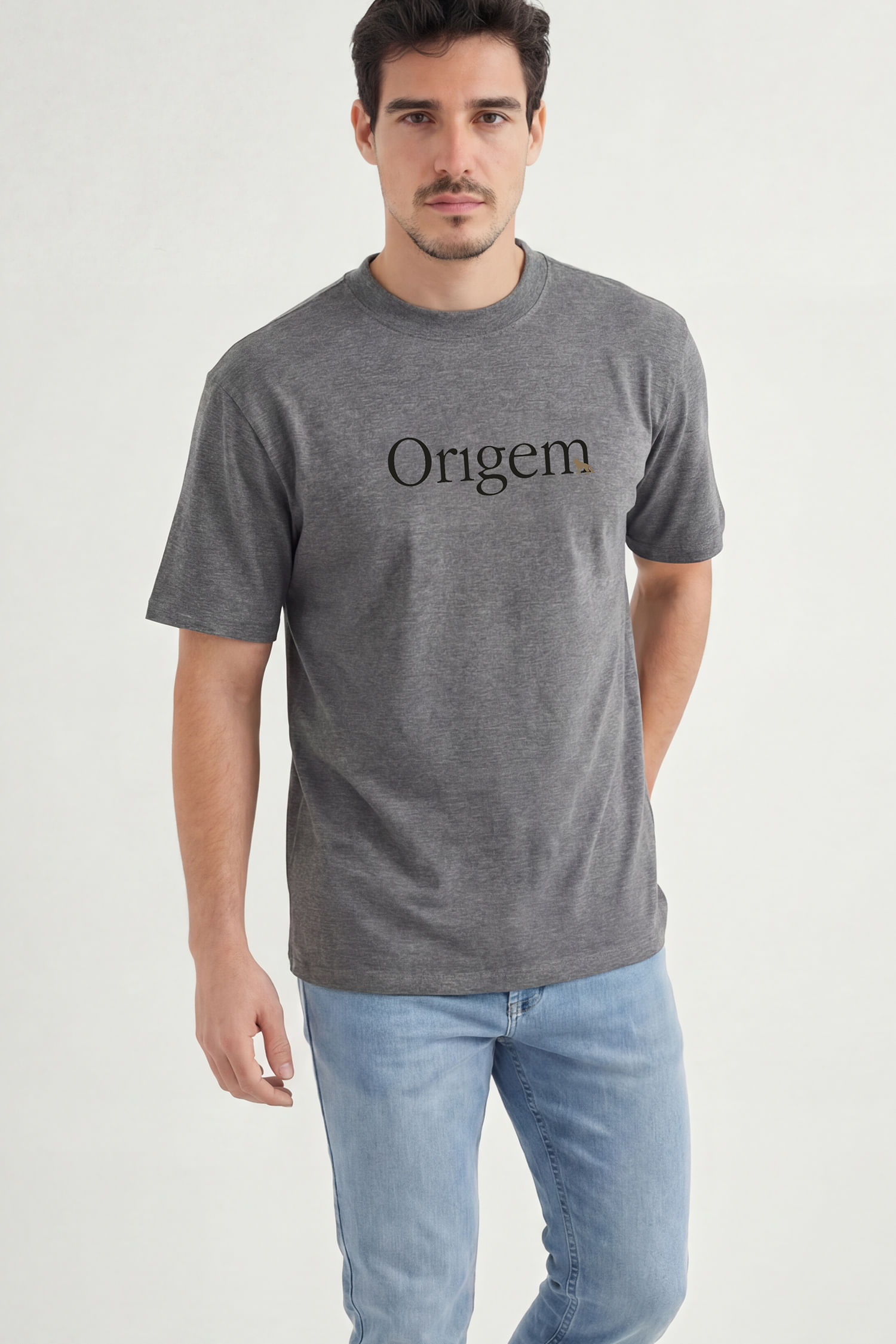 Camiseta Origem Casual Masculina Acostamento
