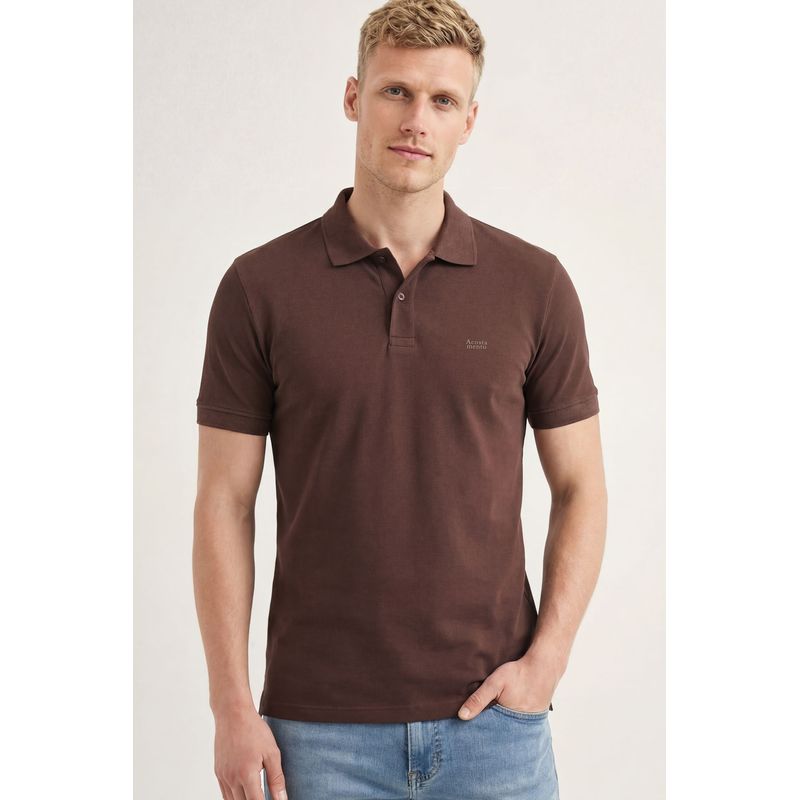 Polo-Logo-Essential-Masculina-Acostamento