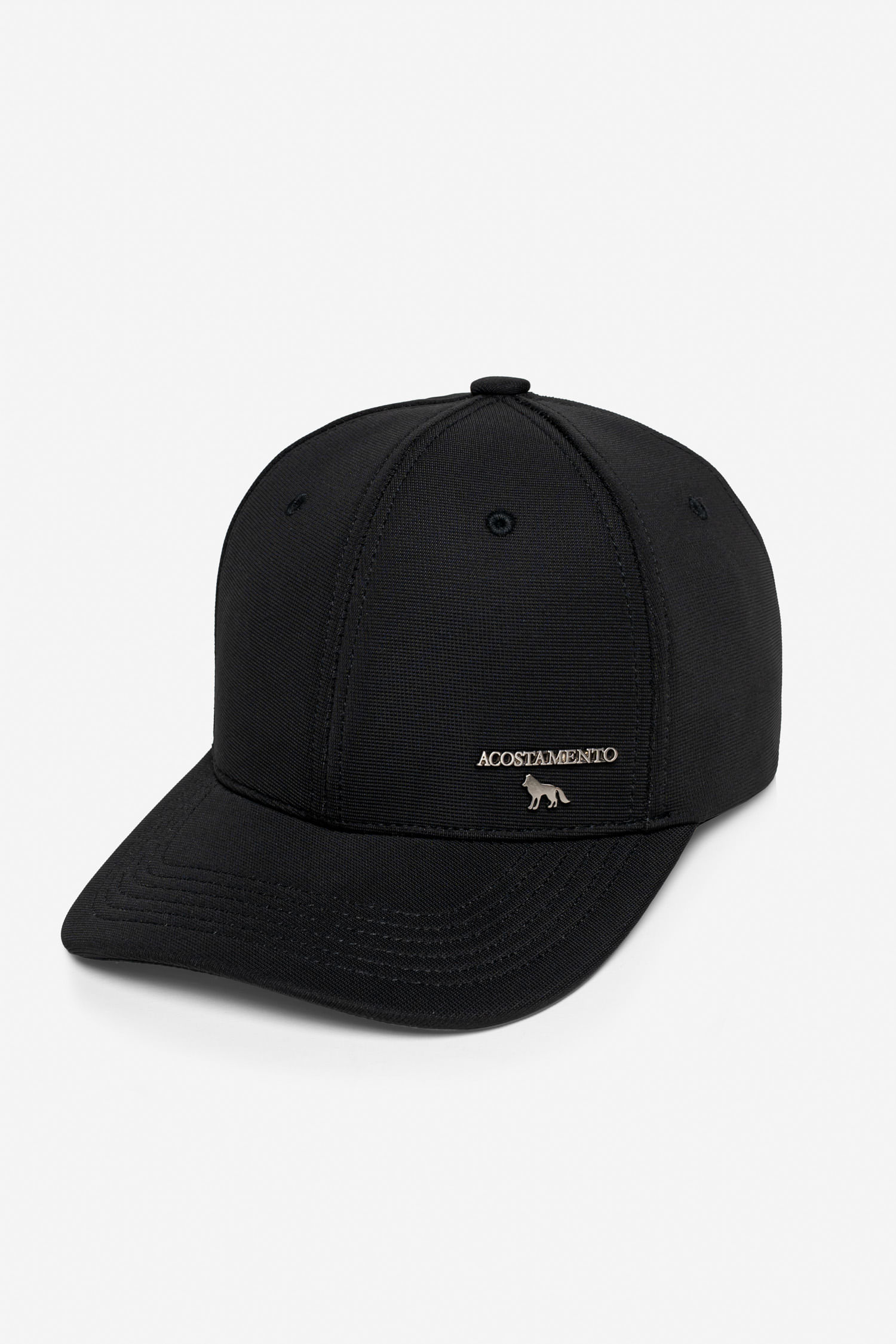 Boné Six Panel Placa Frontal Masculino Acostamento