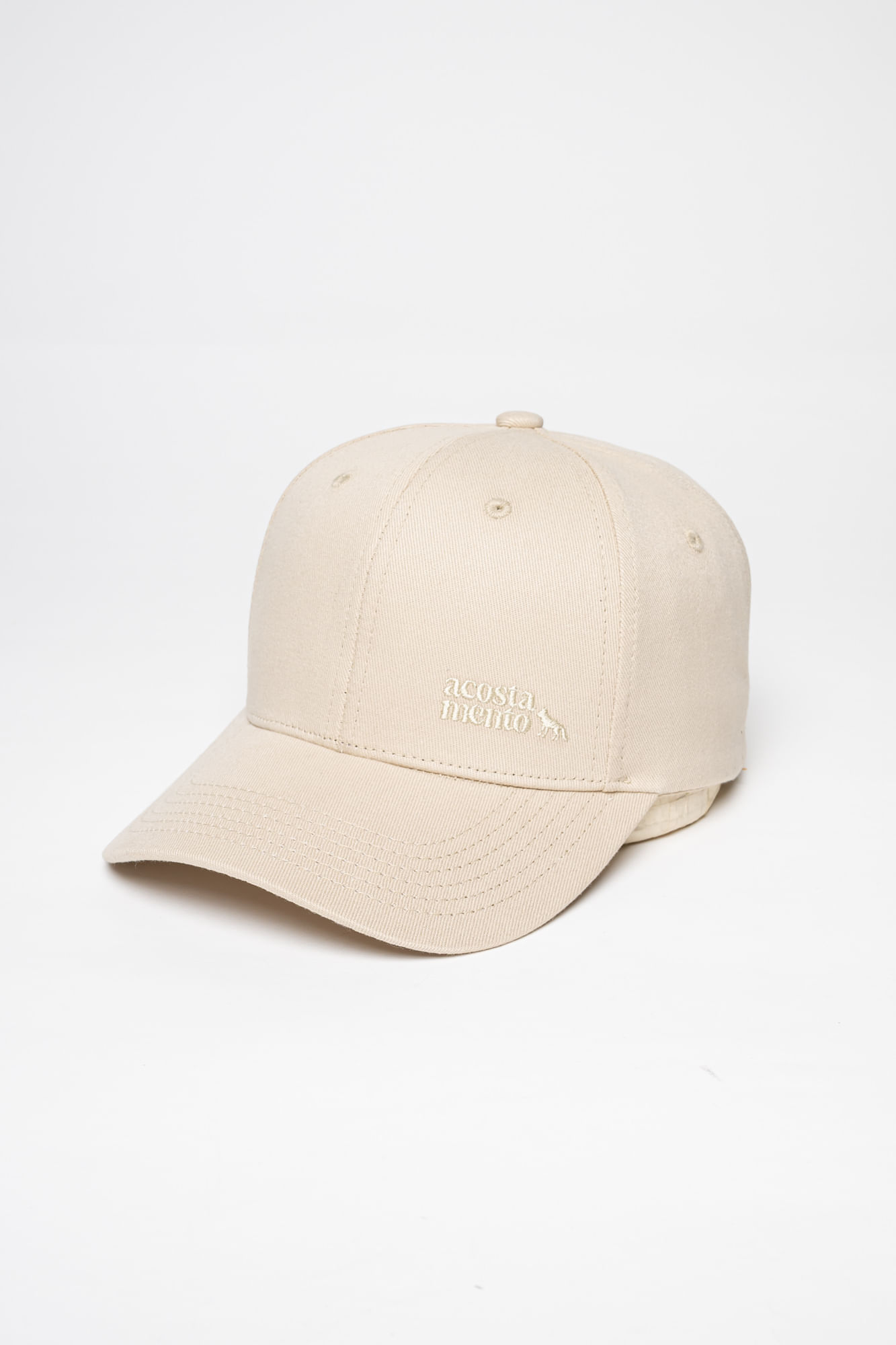 Boné Six Panel Logo Frontal Masculino Acostamento