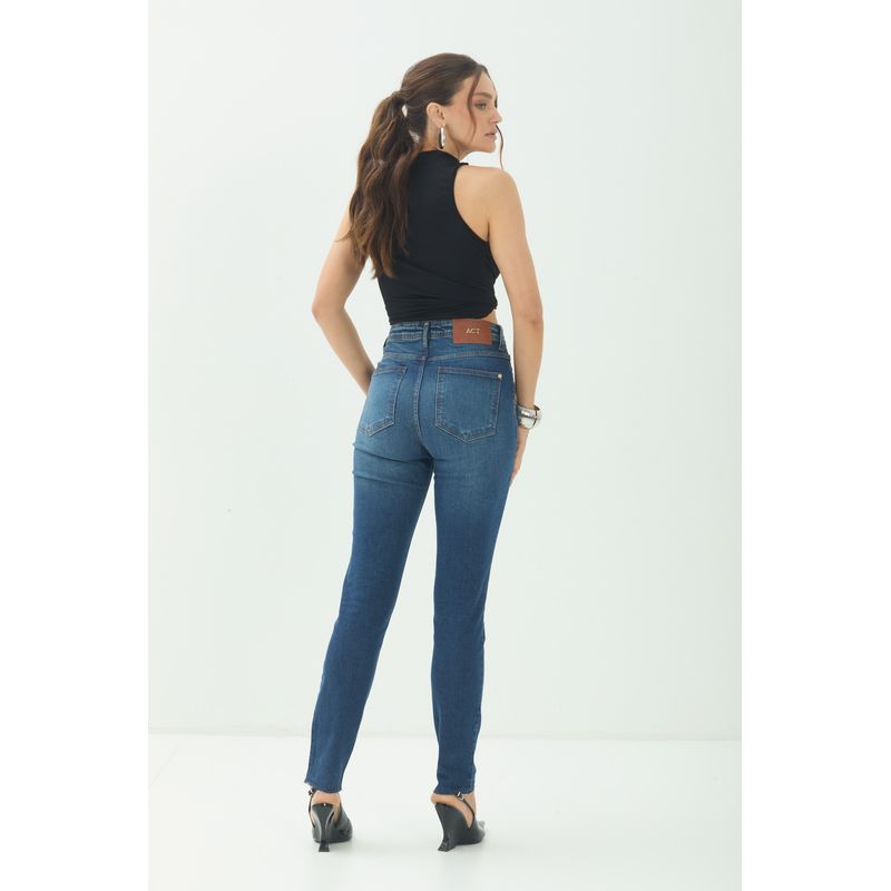 Calca-Jeans-Skinny-Cintura-Alta-ACT-Feminina