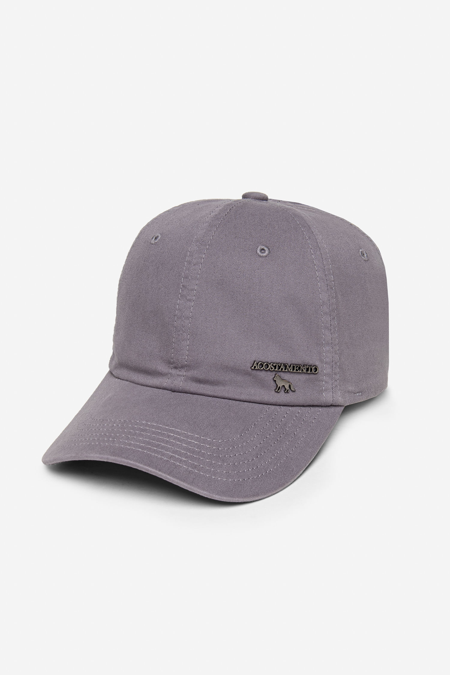 Boné Dad Hat Logo Metálico Masculino Acostamento