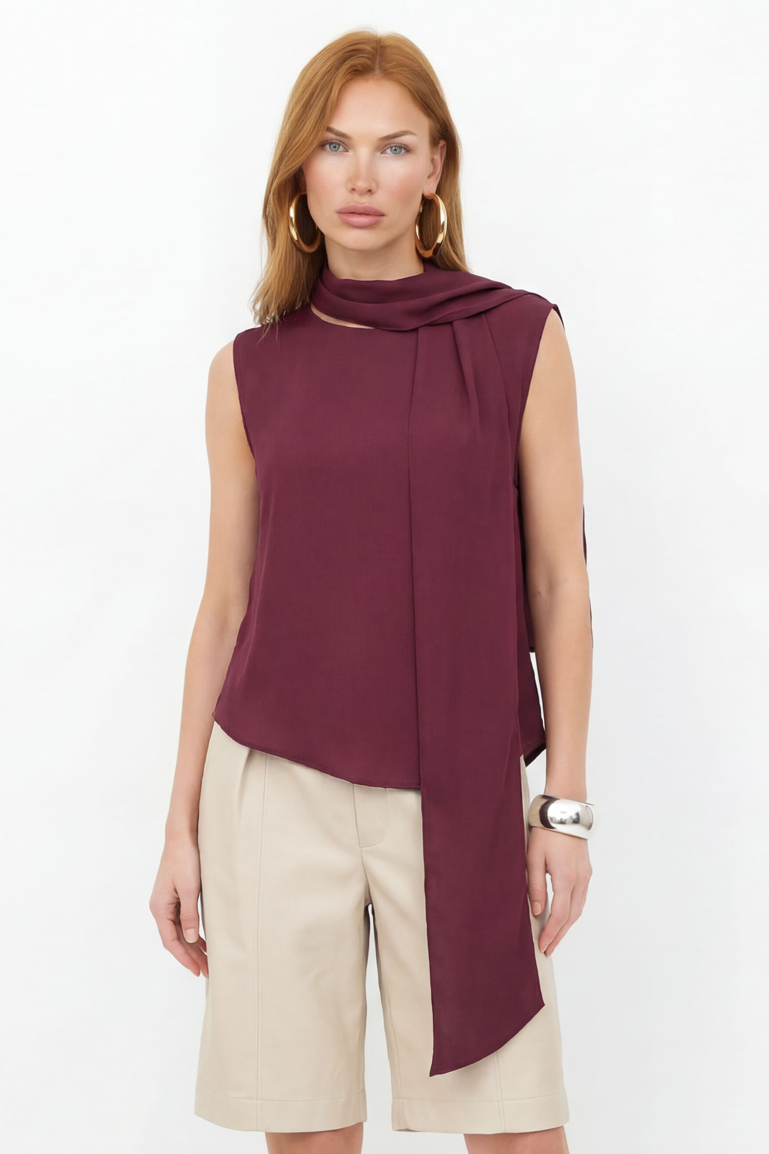 Blusa Com Faixa ACT Feminina